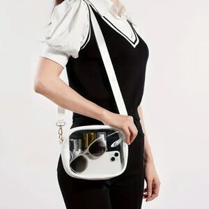Transparent Crossbody Bag Stadium Approved and Concert Sports Event